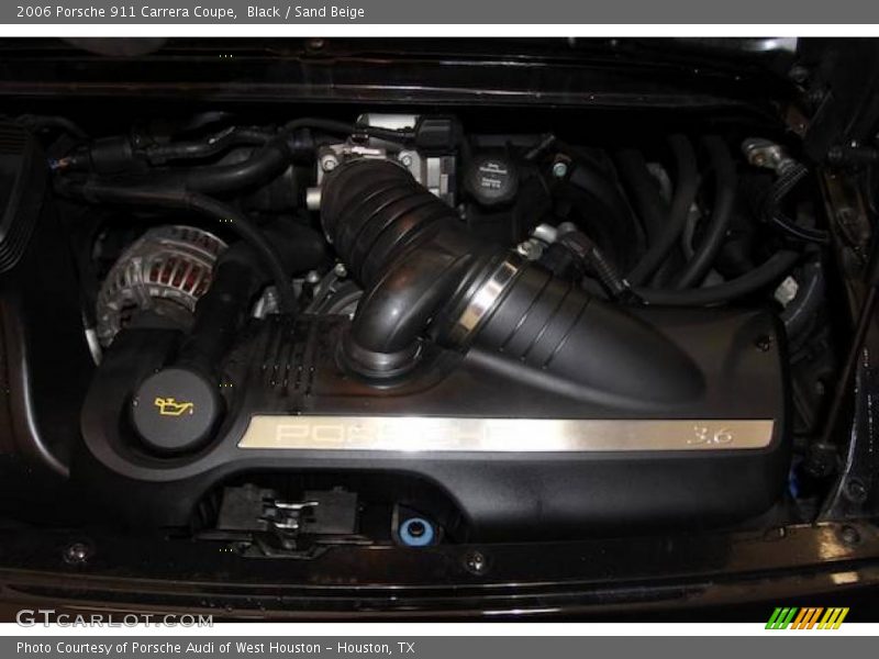 Black / Sand Beige 2006 Porsche 911 Carrera Coupe