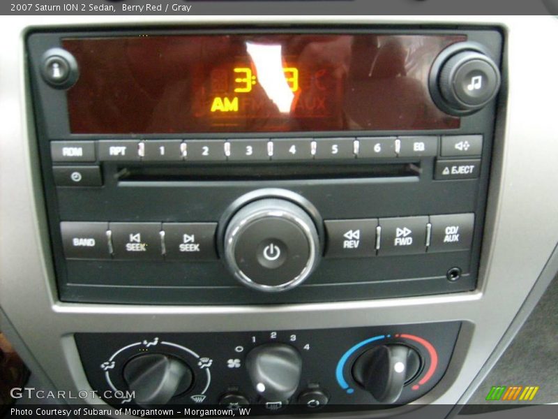 Berry Red / Gray 2007 Saturn ION 2 Sedan