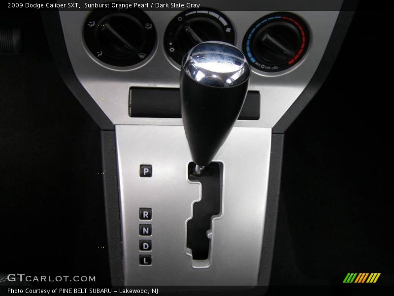 Sunburst Orange Pearl / Dark Slate Gray 2009 Dodge Caliber SXT