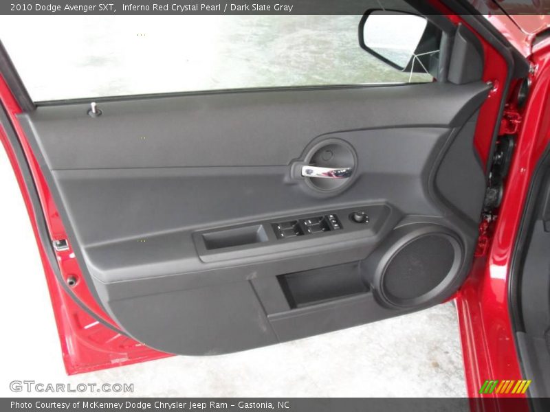 Inferno Red Crystal Pearl / Dark Slate Gray 2010 Dodge Avenger SXT