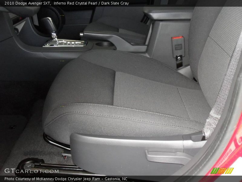 Inferno Red Crystal Pearl / Dark Slate Gray 2010 Dodge Avenger SXT