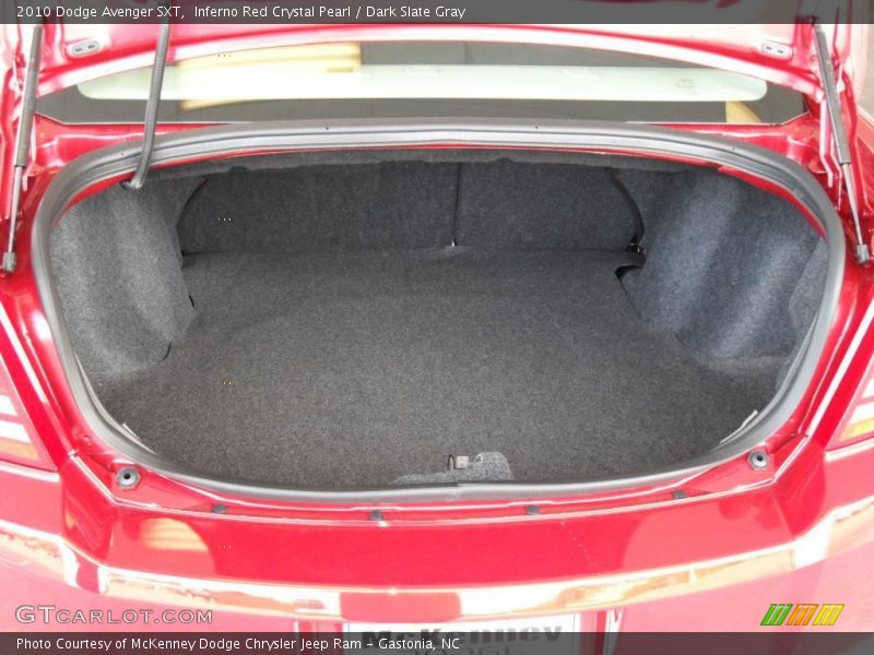 Inferno Red Crystal Pearl / Dark Slate Gray 2010 Dodge Avenger SXT