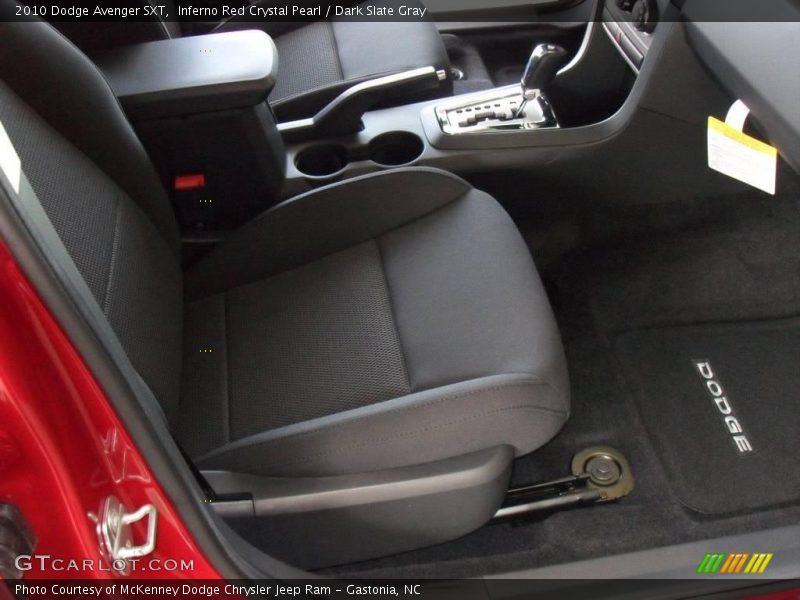 Inferno Red Crystal Pearl / Dark Slate Gray 2010 Dodge Avenger SXT
