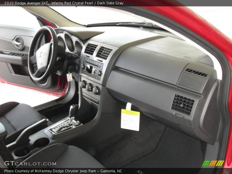 Inferno Red Crystal Pearl / Dark Slate Gray 2010 Dodge Avenger SXT