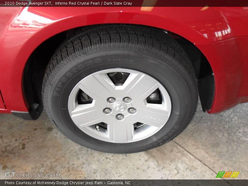 Inferno Red Crystal Pearl / Dark Slate Gray 2010 Dodge Avenger SXT