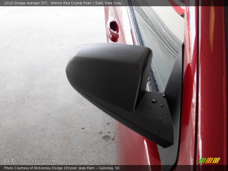 Inferno Red Crystal Pearl / Dark Slate Gray 2010 Dodge Avenger SXT