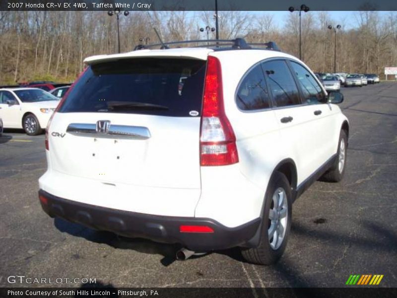 Taffeta White / Gray 2007 Honda CR-V EX 4WD