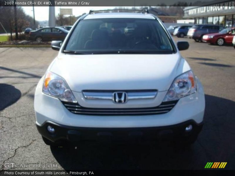 Taffeta White / Gray 2007 Honda CR-V EX 4WD