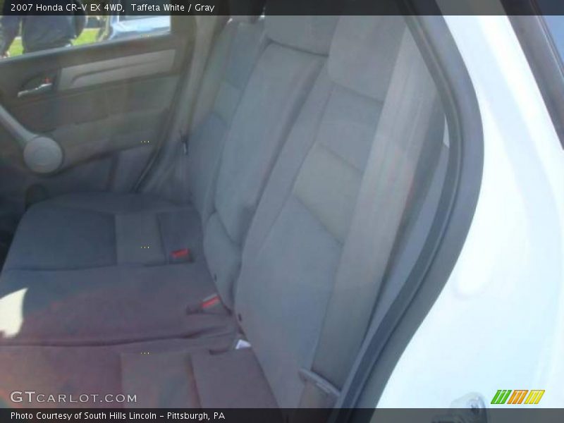 Taffeta White / Gray 2007 Honda CR-V EX 4WD