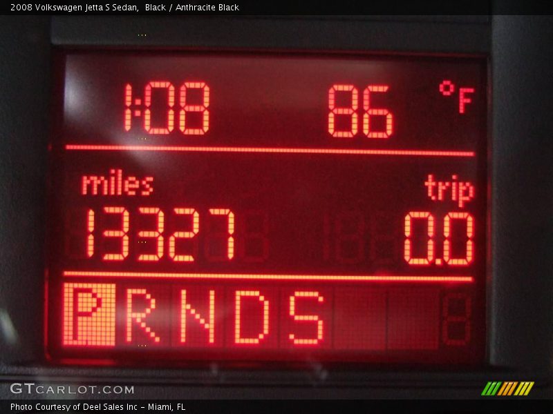 Black / Anthracite Black 2008 Volkswagen Jetta S Sedan
