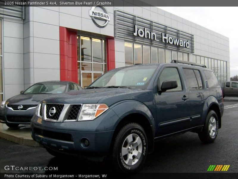 Silverton Blue Pearl / Graphite 2006 Nissan Pathfinder S 4x4