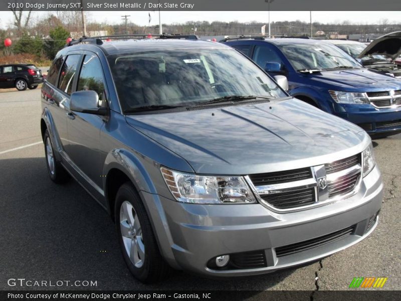 Silver Steel Metallic / Dark Slate Gray 2010 Dodge Journey SXT
