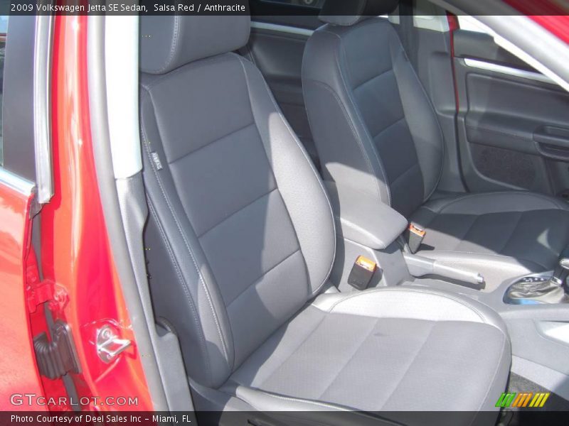 Salsa Red / Anthracite 2009 Volkswagen Jetta SE Sedan