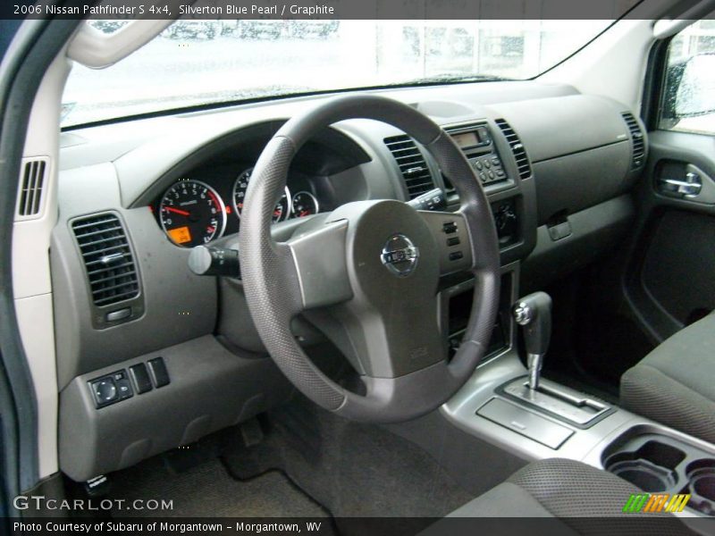 Silverton Blue Pearl / Graphite 2006 Nissan Pathfinder S 4x4