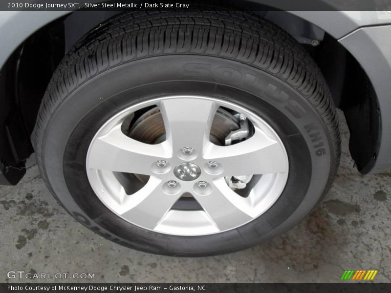 Silver Steel Metallic / Dark Slate Gray 2010 Dodge Journey SXT