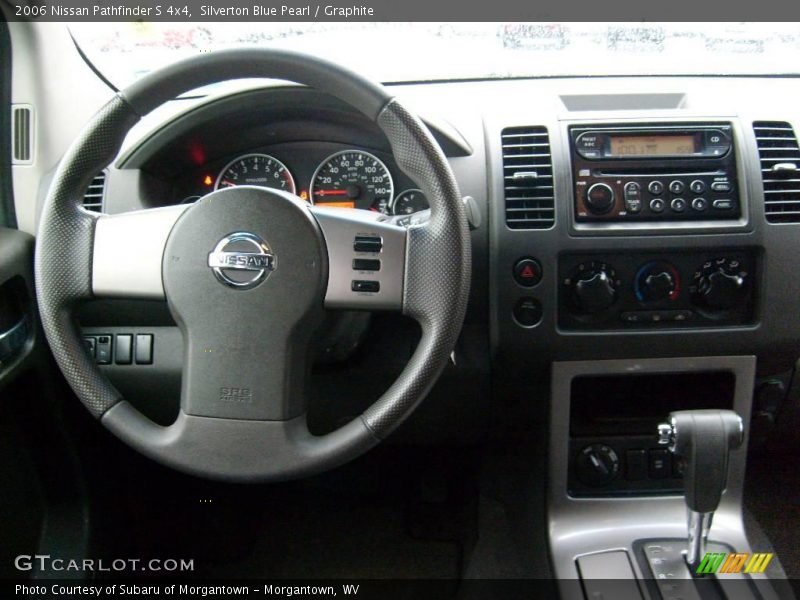 Silverton Blue Pearl / Graphite 2006 Nissan Pathfinder S 4x4