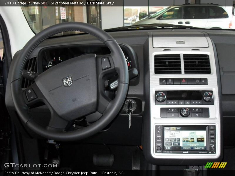 Silver Steel Metallic / Dark Slate Gray 2010 Dodge Journey SXT