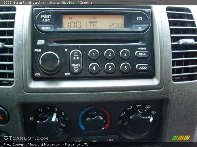 Silverton Blue Pearl / Graphite 2006 Nissan Pathfinder S 4x4