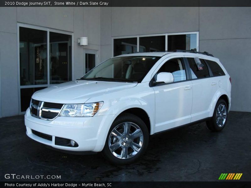 Stone White / Dark Slate Gray 2010 Dodge Journey SXT
