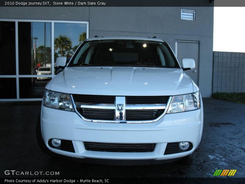 Stone White / Dark Slate Gray 2010 Dodge Journey SXT