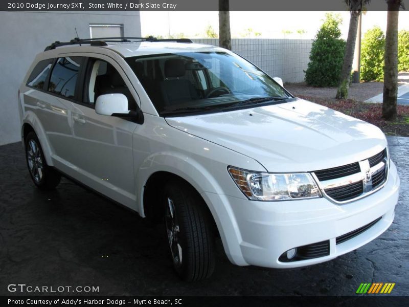 Stone White / Dark Slate Gray 2010 Dodge Journey SXT