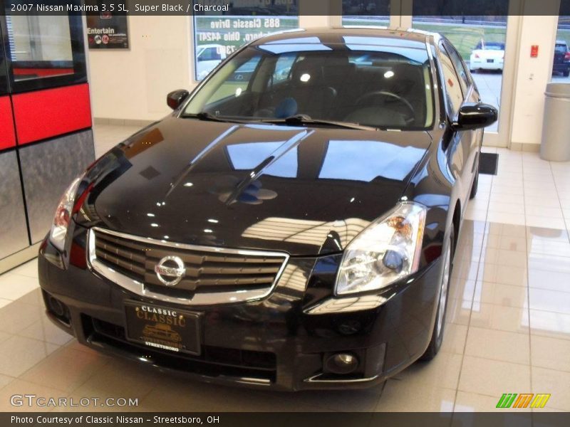 Super Black / Charcoal 2007 Nissan Maxima 3.5 SL