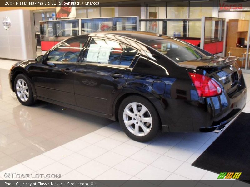Super Black / Charcoal 2007 Nissan Maxima 3.5 SL
