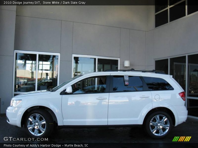 Stone White / Dark Slate Gray 2010 Dodge Journey SXT