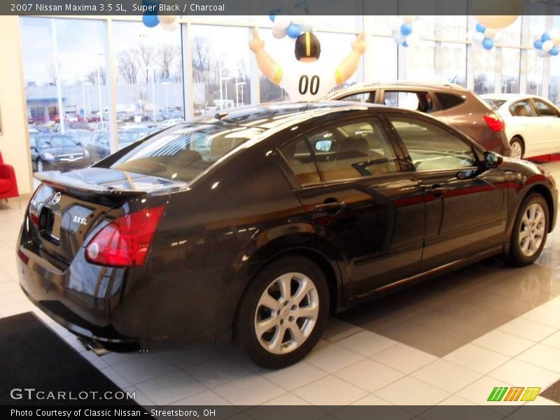 Super Black / Charcoal 2007 Nissan Maxima 3.5 SL