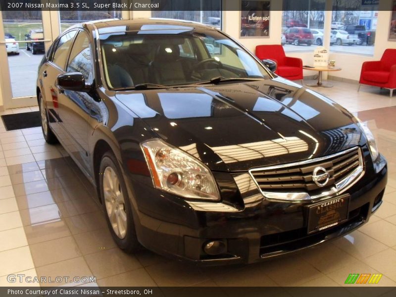 Super Black / Charcoal 2007 Nissan Maxima 3.5 SL