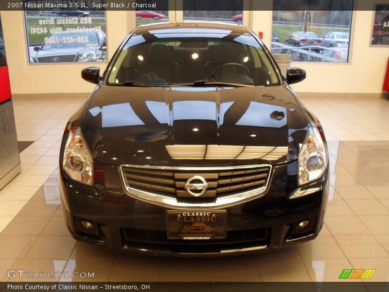 Super Black / Charcoal 2007 Nissan Maxima 3.5 SL