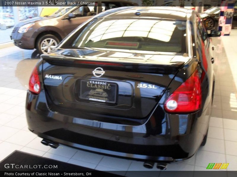 Super Black / Charcoal 2007 Nissan Maxima 3.5 SL