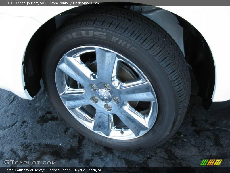 Stone White / Dark Slate Gray 2010 Dodge Journey SXT