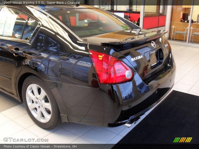 Super Black / Charcoal 2007 Nissan Maxima 3.5 SL