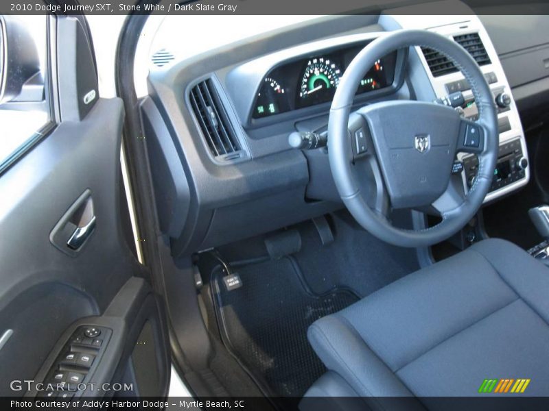 Stone White / Dark Slate Gray 2010 Dodge Journey SXT