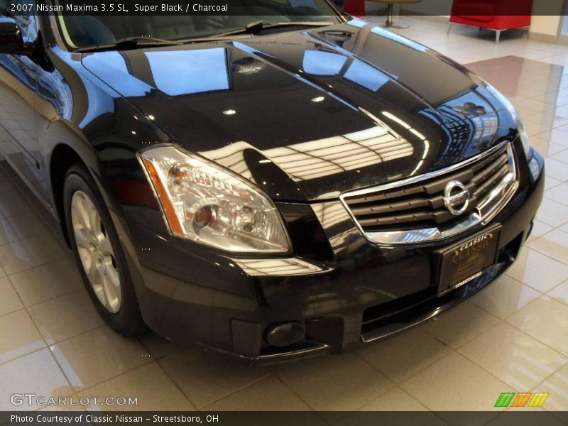 Super Black / Charcoal 2007 Nissan Maxima 3.5 SL