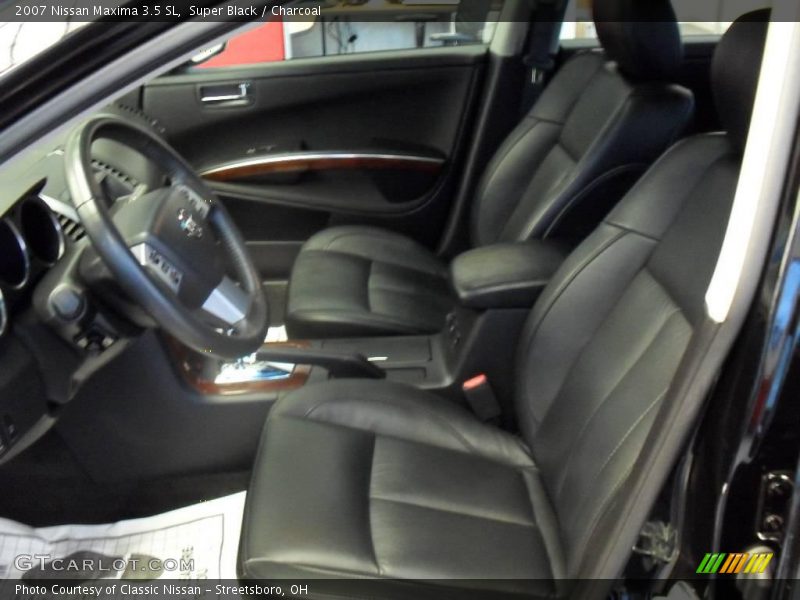 Super Black / Charcoal 2007 Nissan Maxima 3.5 SL