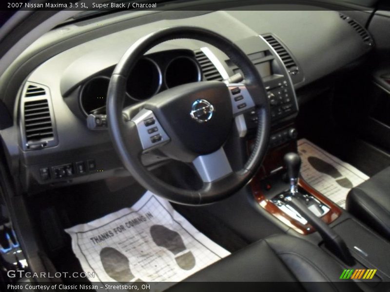 Super Black / Charcoal 2007 Nissan Maxima 3.5 SL