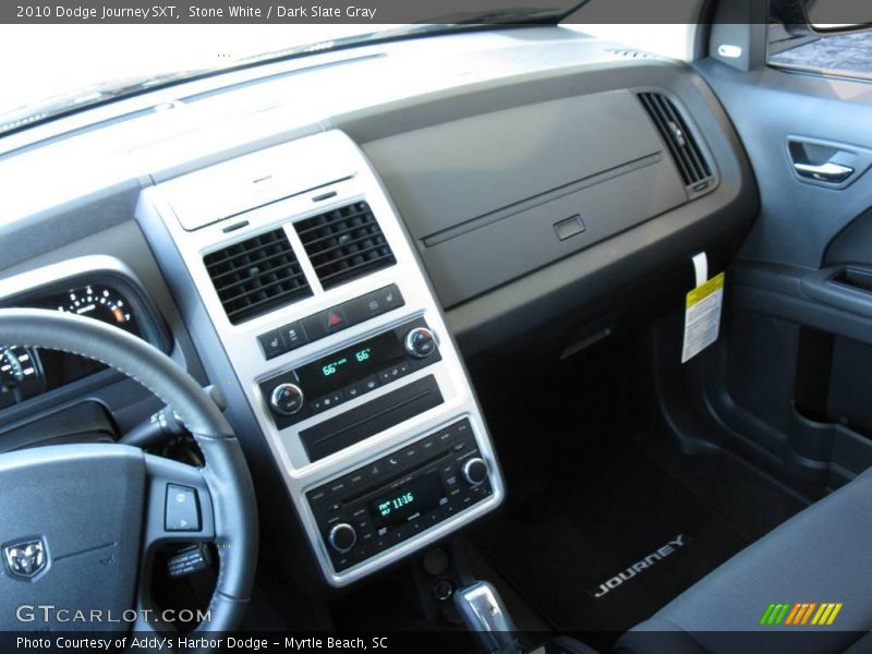 Stone White / Dark Slate Gray 2010 Dodge Journey SXT