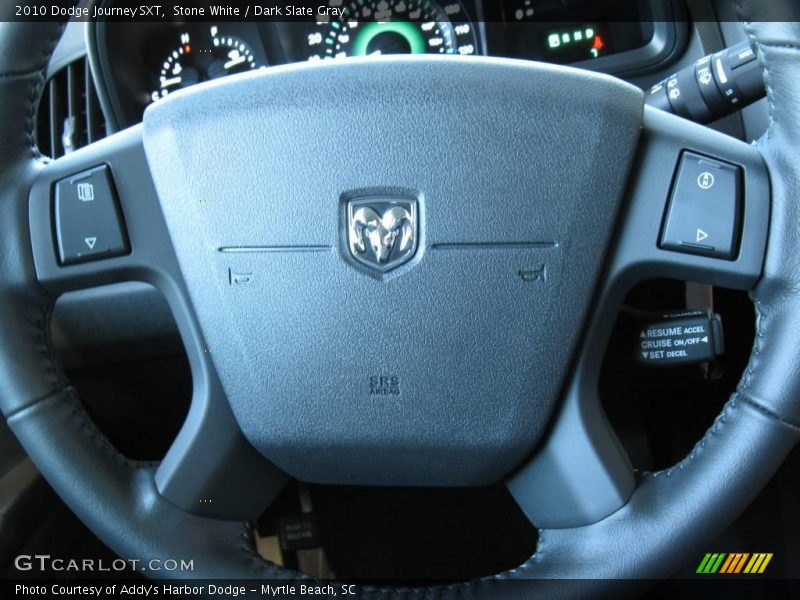 Stone White / Dark Slate Gray 2010 Dodge Journey SXT