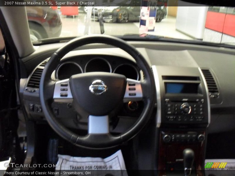 Super Black / Charcoal 2007 Nissan Maxima 3.5 SL