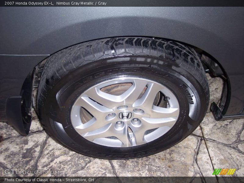 Nimbus Gray Metallic / Gray 2007 Honda Odyssey EX-L