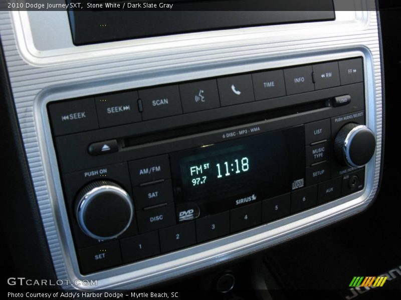 Stone White / Dark Slate Gray 2010 Dodge Journey SXT