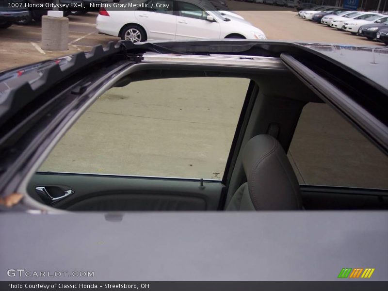 Nimbus Gray Metallic / Gray 2007 Honda Odyssey EX-L