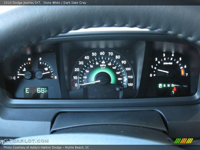 Stone White / Dark Slate Gray 2010 Dodge Journey SXT
