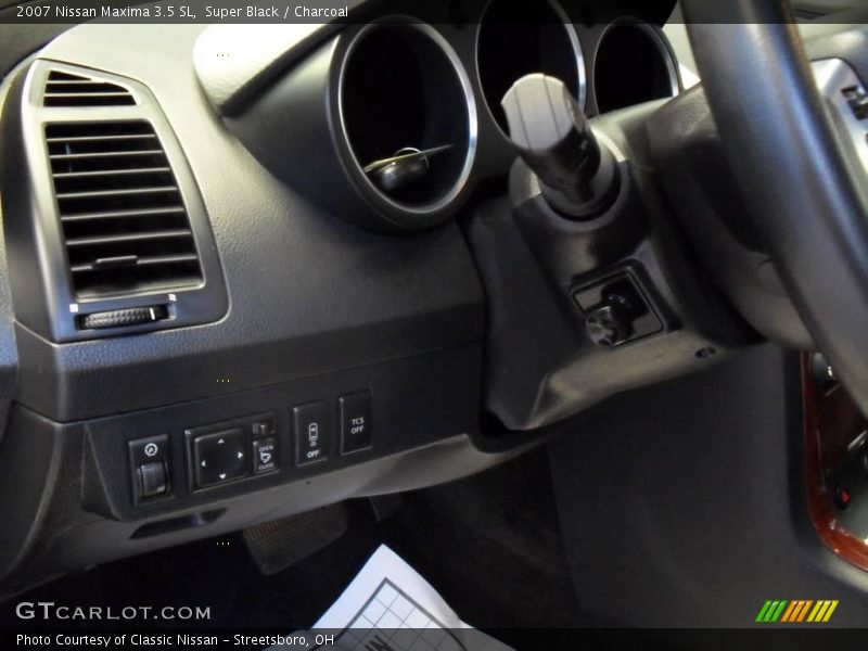 Super Black / Charcoal 2007 Nissan Maxima 3.5 SL