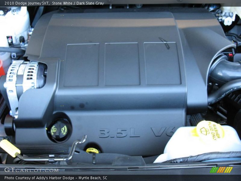 Stone White / Dark Slate Gray 2010 Dodge Journey SXT