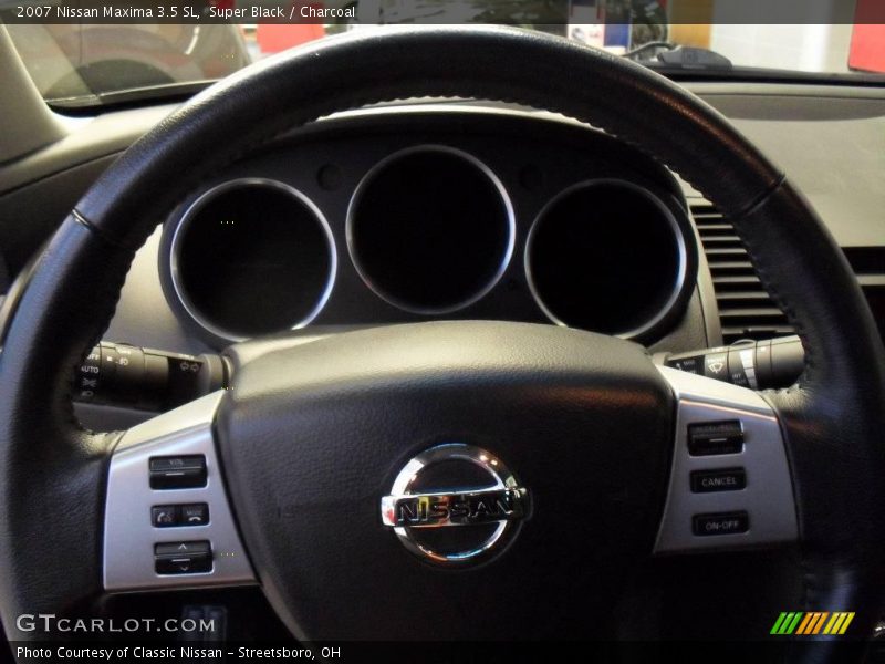 Super Black / Charcoal 2007 Nissan Maxima 3.5 SL