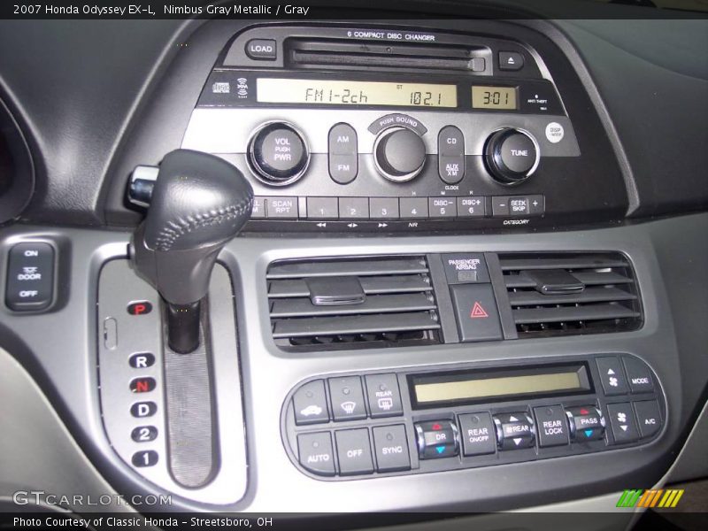 Nimbus Gray Metallic / Gray 2007 Honda Odyssey EX-L
