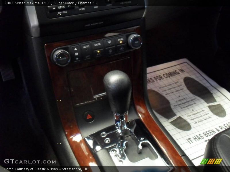 Super Black / Charcoal 2007 Nissan Maxima 3.5 SL